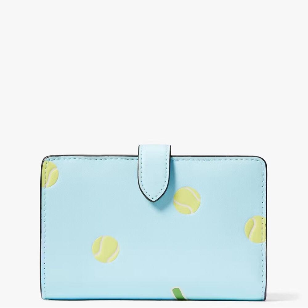 NWT💃Kate Spade Grand Slam Medium Compact Bifold Wallet - Picture 5 of 6